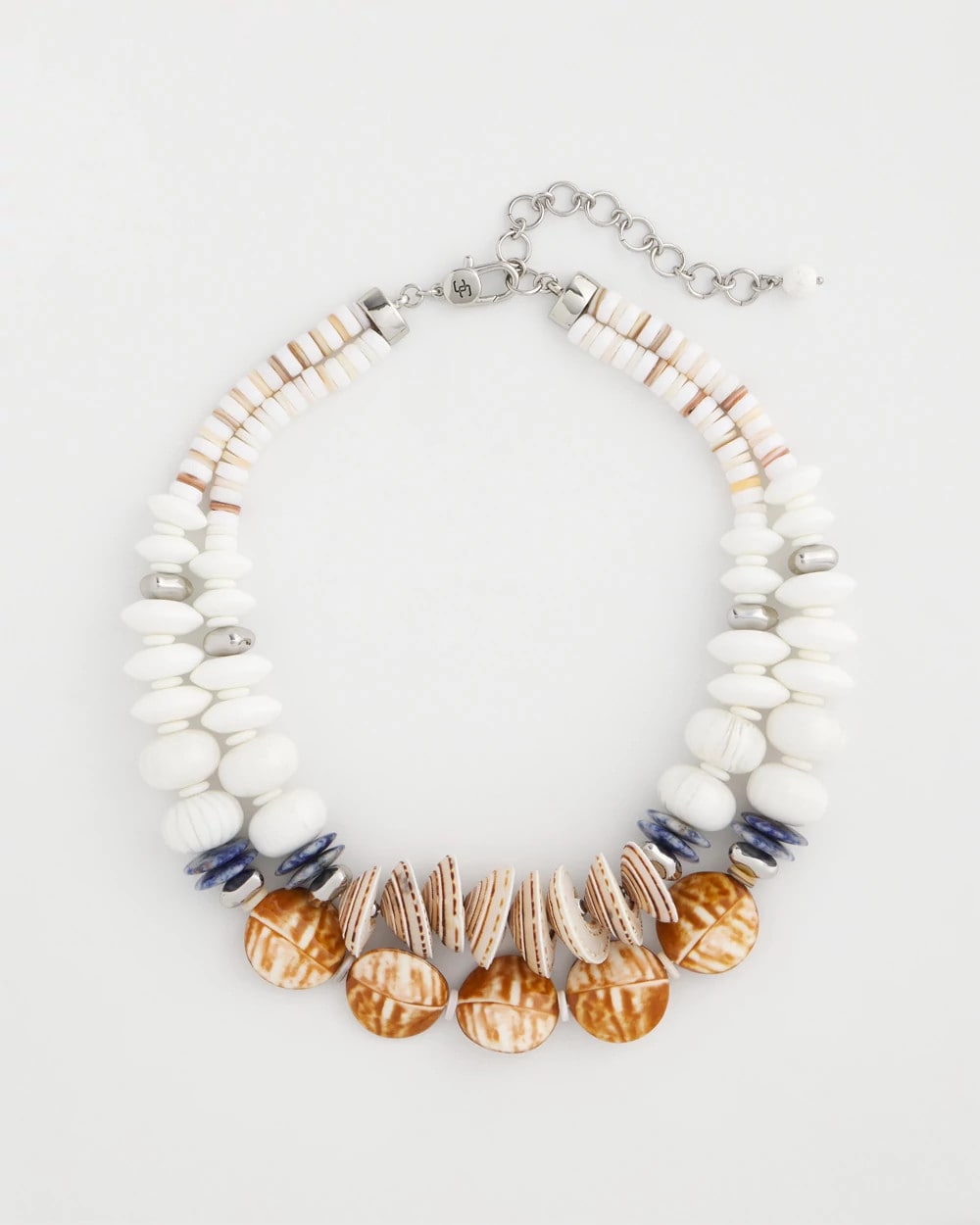 Genuine Seashell & Sodalite Necklace | Chico's